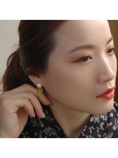 Bông Tai Pearl Tassel Earrings with 2 Wearing Methods - 102HEA07 - Keely
