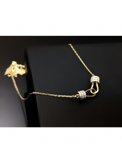 Dây Chuyền Necklace of locking love with Zircon - 103JNS04 - Keely