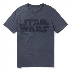 Áo Thun Recovered Star Wars Movie T-Shirt - Classic Logo - Black Wash - Recovered Clothing